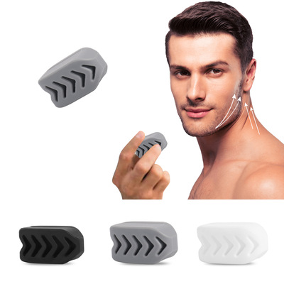 6pcs Silicone Jaw Trainer With A Box Line Exerciser Chew