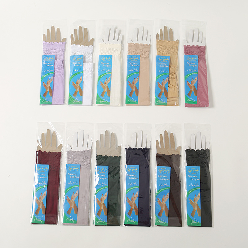 Islamic Muslim Sleeves Gloves Arm Cover Arab Sleeves Warmer