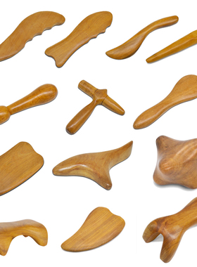 Fragrant Wood Body Massage Tool Foot Reflexology Acupunctur