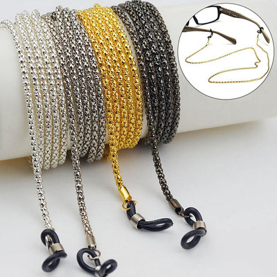 ace Women Men Gold Silver Color Reading Glasses Lanyard Rope