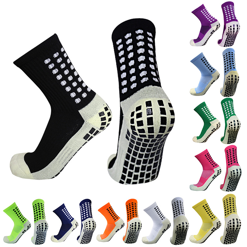 Outdoor Sport Grip Football Socks antideslizantes de futbol