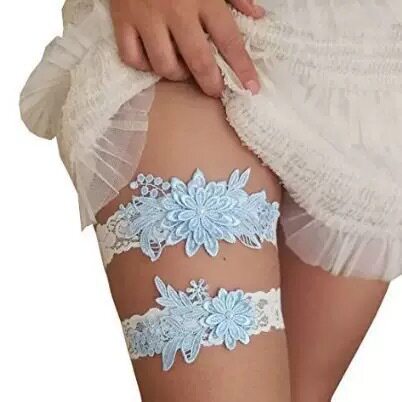 Internet celebrity female sexy blue lace dancing elastic
