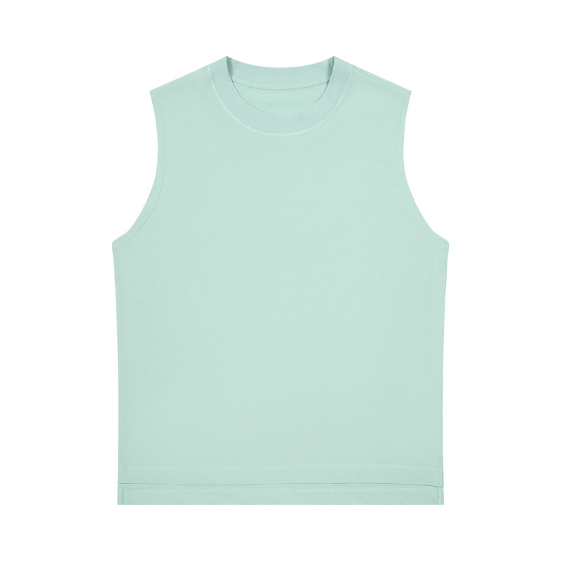 Cool sleeveless vest men's sports fitness undershirt t-shirt