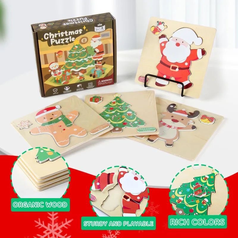 read Man Puzzles Toy Educational Toy Handmade Christmas Gift