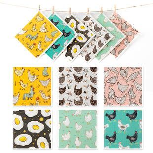 Kitchen Dish Towels Dishcloths Kitchen Dish Rags Soft Non-wo