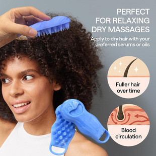 Shampoo wonder silicone cleaning comb and massage comb