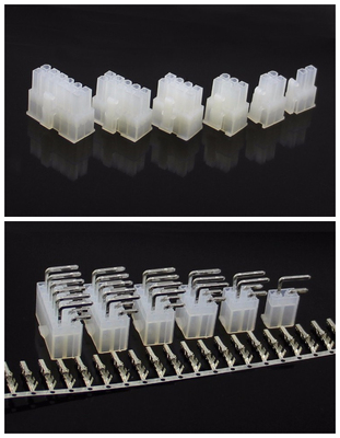 连接器接线端子MX4.2mm间距 5557/5569弯针座+胶壳+端子 公母对接