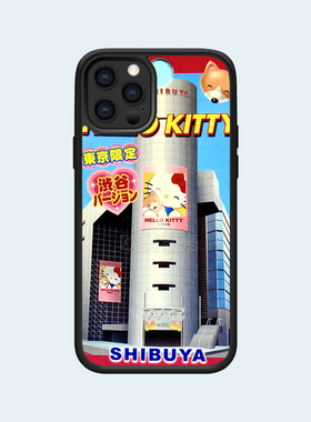 16pro超火东京百货KITTY适用苹果15promax高级感防摔手机壳13/14plus/xsmax/11保护套女17