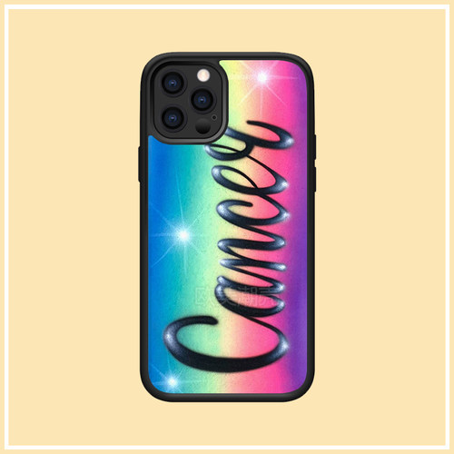 幸运巨蟹座英文iPhone11手机壳欧美风8p硅胶xrs适用苹果12promax