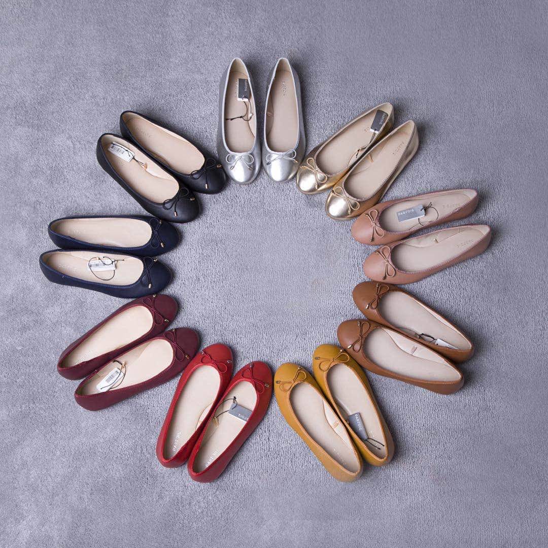 parfois女士甜美蝴蝶结单鞋 蝴蝶鞋