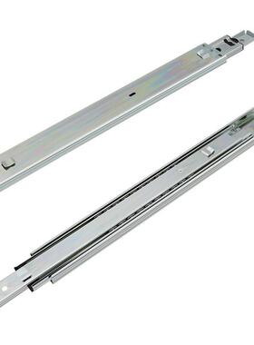 三节滑轨IDA52-200/250/300/350/400/450/500不锈钢二节滑轨IDA62