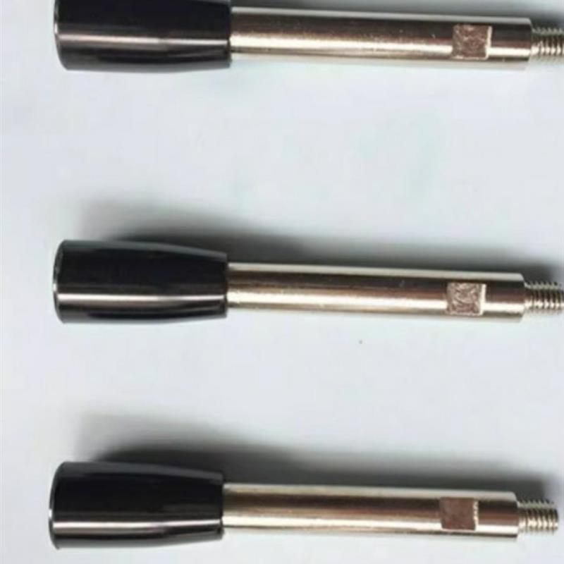 HAC05-M8-M10-M12-L83固定型长手柄 外螺纹带扳手槽型 机床操纵杆