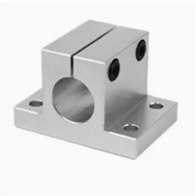 RCJO7/光轴固定座侧面安装支架CLTAM16/20/25/30铝合金导向轴支座