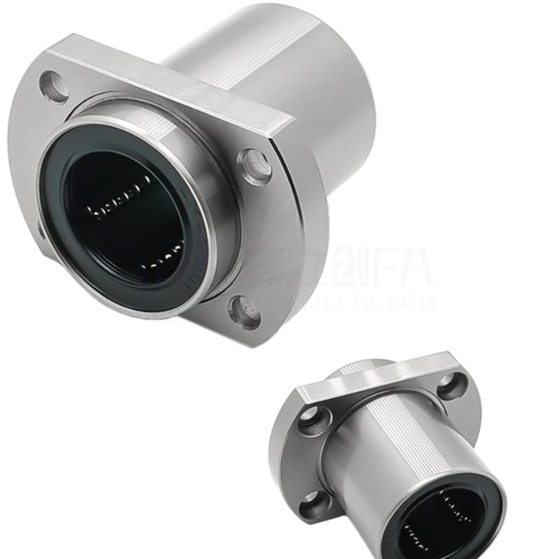 法兰直线轴承LMK02/12/22-d8/d10/d12/d16/d20/d25/d30中型引导式