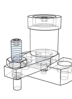 弹簧固定夹 小型 替换米思米 SPCPS20-H-SB SPCPL30 40 50 60!