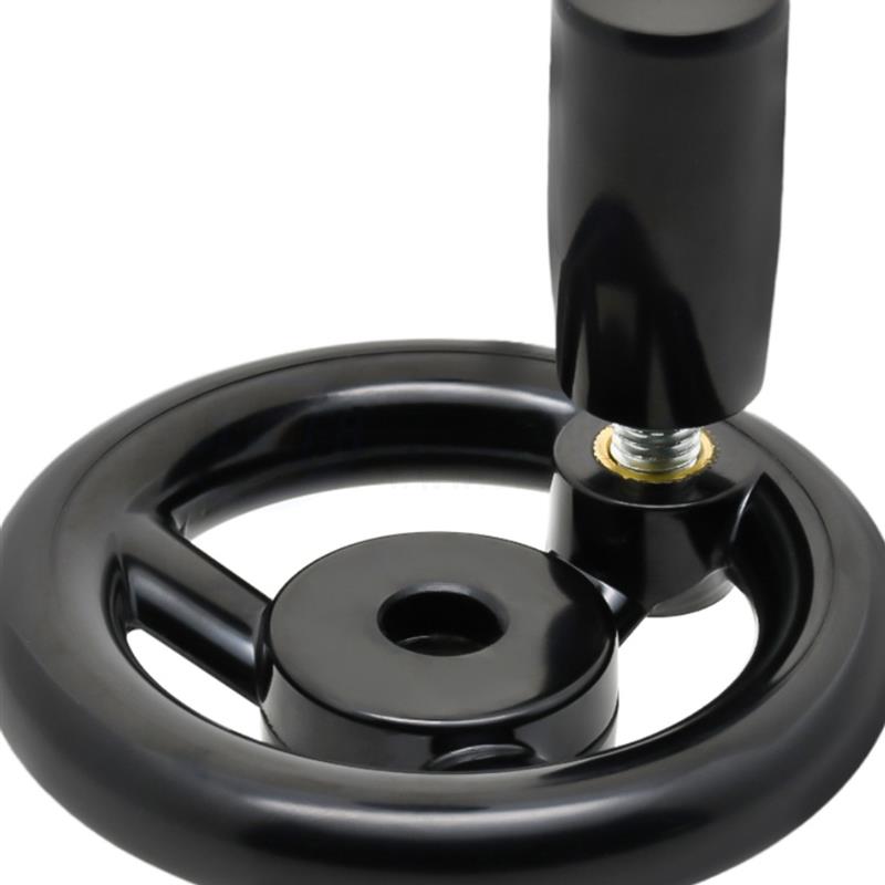 三幅条圆轮缘手轮 PHLK80/100/12/140/160/180/200-10/12辐式手轮