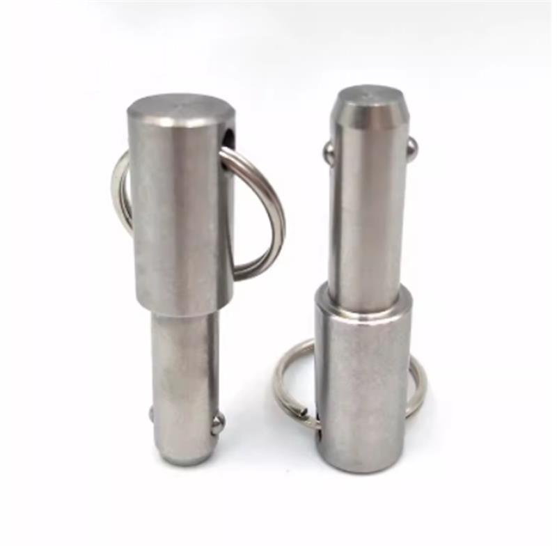 快卸销替代BLPS8/10 球头锁紧销实心型双钢珠拉环销安全插销ZAA01