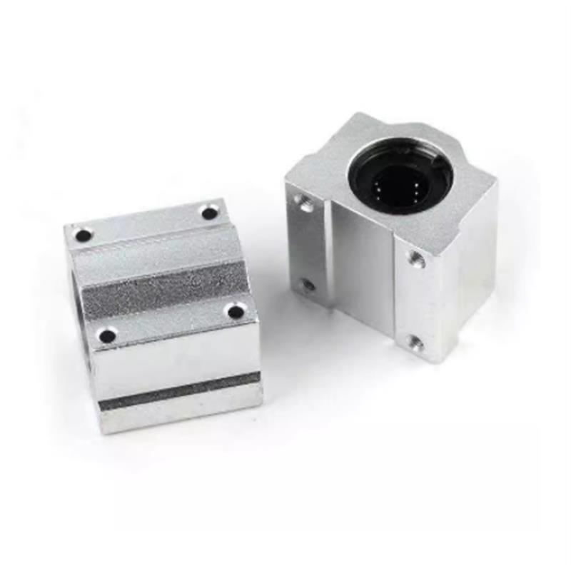 铝座箱式滑块直线钢保不锈钢轴承SCS 12  16 20 25 30 35 40LUU