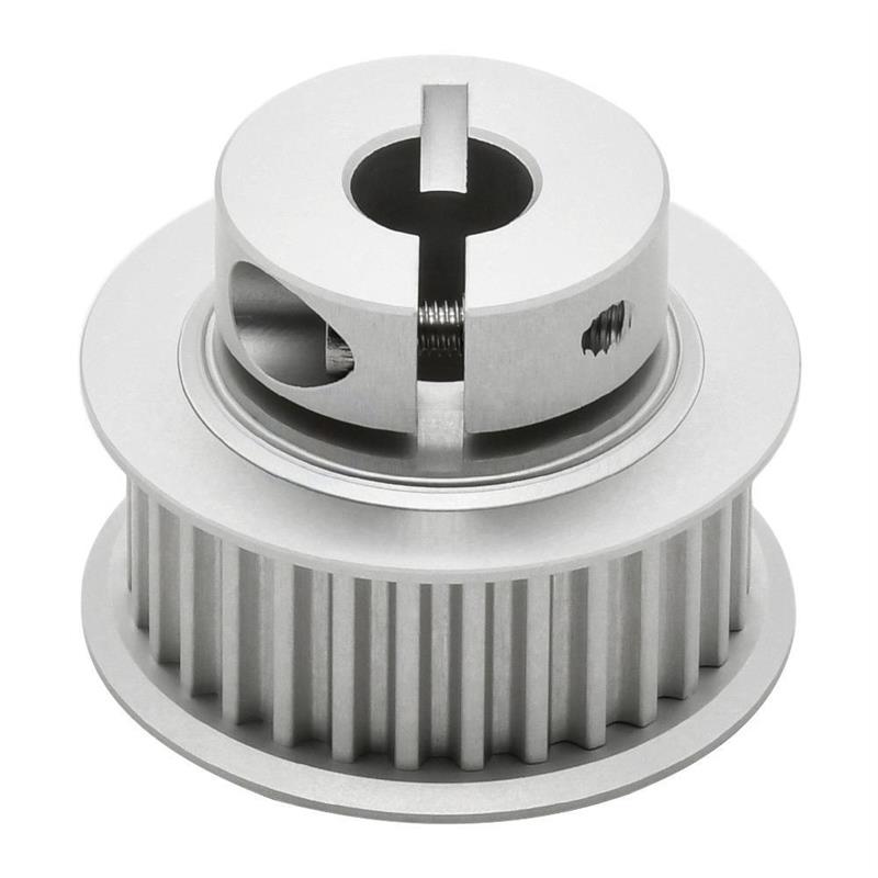 怡合达S8M250/EDA01-20-28齿d12-25孔径夹持型高扭矩圆弧齿同步轮