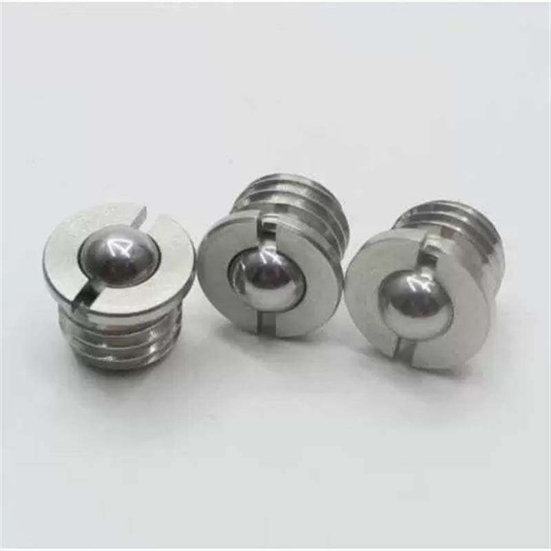 FBPJS BSC-M5/6/8/10/12/16法兰型弹簧球头柱塞定位珠