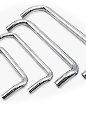 铁镀铬角型带垫圈拉手 UHFNZ48/66/88/100/110/120/125/160-G/B/S