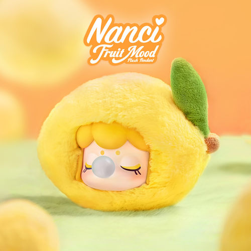 rolife若来Nanci囡茜水果脑袋毛绒盲盒公仔挂件玩具生日礼物女孩