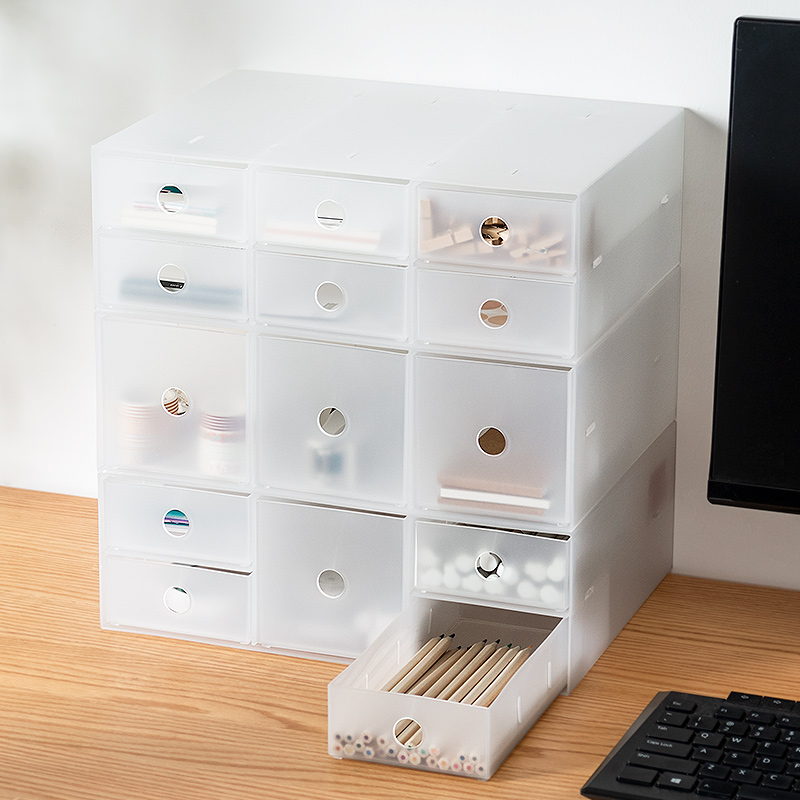 桌面小抽屉收纳盒发饰玄关储物柜