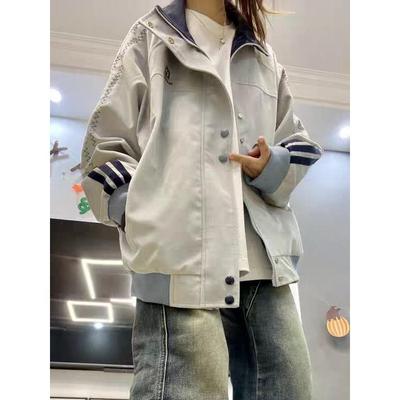 国潮美式覆古三条杠撞色