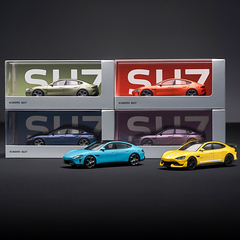 SU7车模1:64回力合金正品车模仿真汽车模型收藏原装小比例车模型
