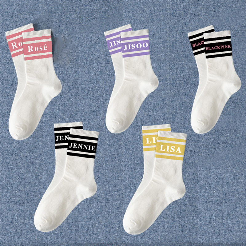 同款lisa应援学生袜子