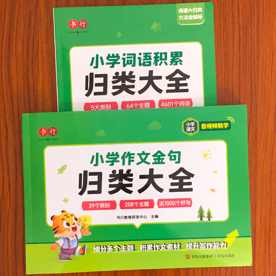 小学词语积累归类大全训练一二三年级量词叠词成语优美句子积累本