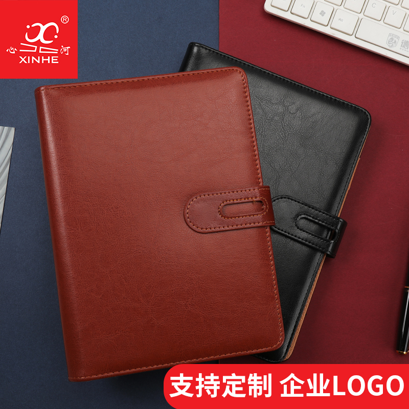 简约a5礼品商务记事本定制logo