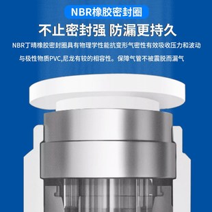PCG全铜快速接j头外螺纹直通快插铜镀镍螺纹接头气管气动快速接头