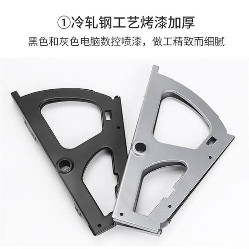 三层鞋柜翻转架加厚家用翻斗架下翻暗藏单层双层鞋架支架五金配件