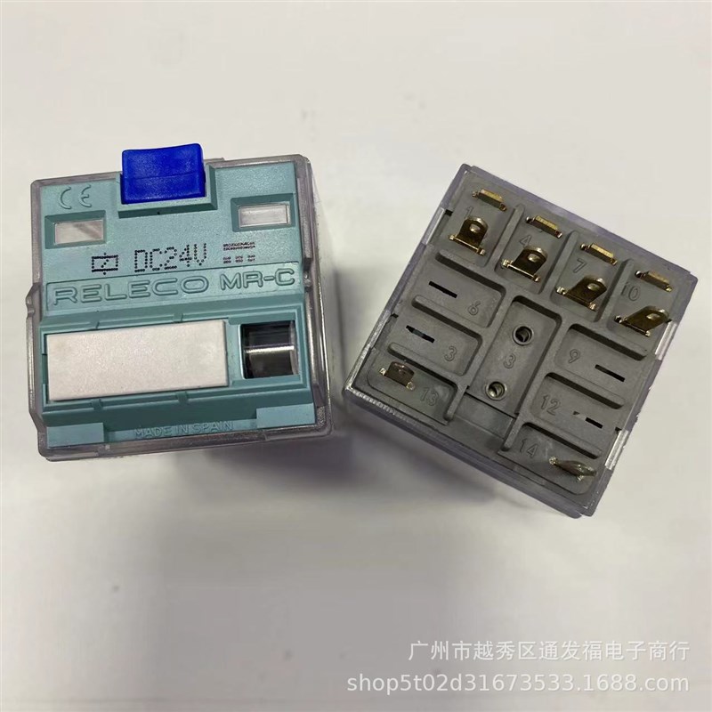 RELECO/C4-X20  DC24V6脚MDC110V 中间继电器