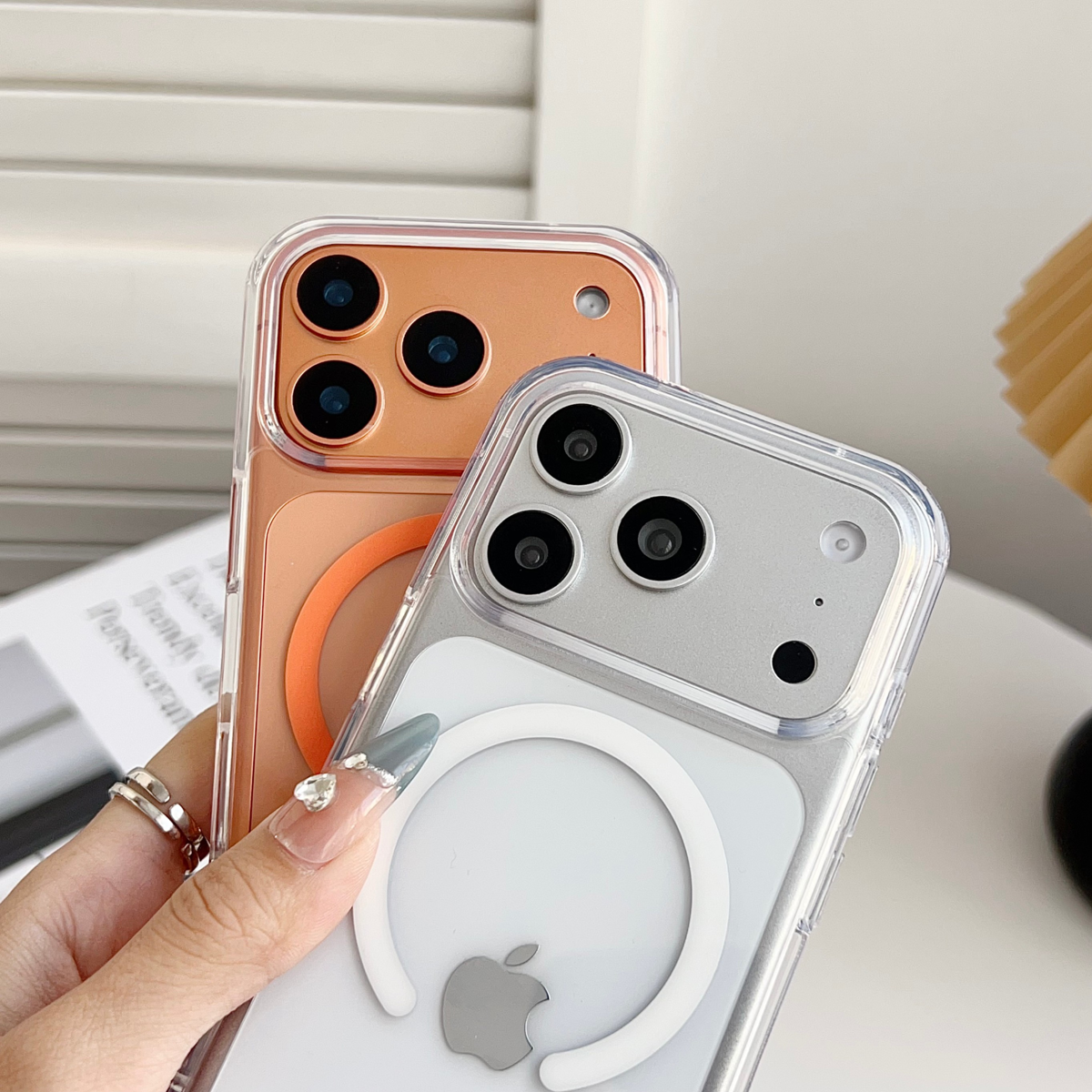 磁吸2.0iphone16promax高级透明肤感磁吸壳苹果15promax手机壳17新款16男女12情侣款13pm简约14plus,3C数码配件,手机保护套/壳,淘宝优惠券,粉丝福利购,淘宝优惠卷