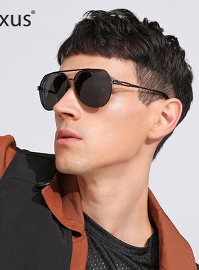 Cyxus新款太阳镜男开车专用偏光眼镜飞行员墨镜防晒防强光护目镜