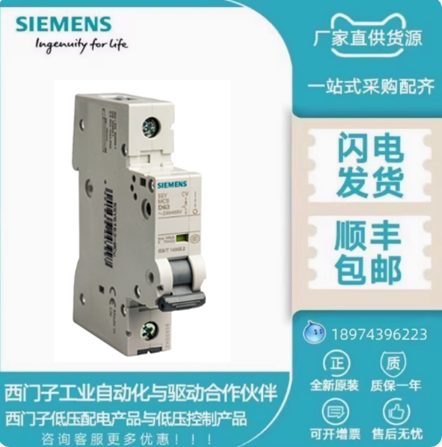 -非标价5SY5263-7CC小型断路器 440V DC 10kA,2极,C,63A,5SY526