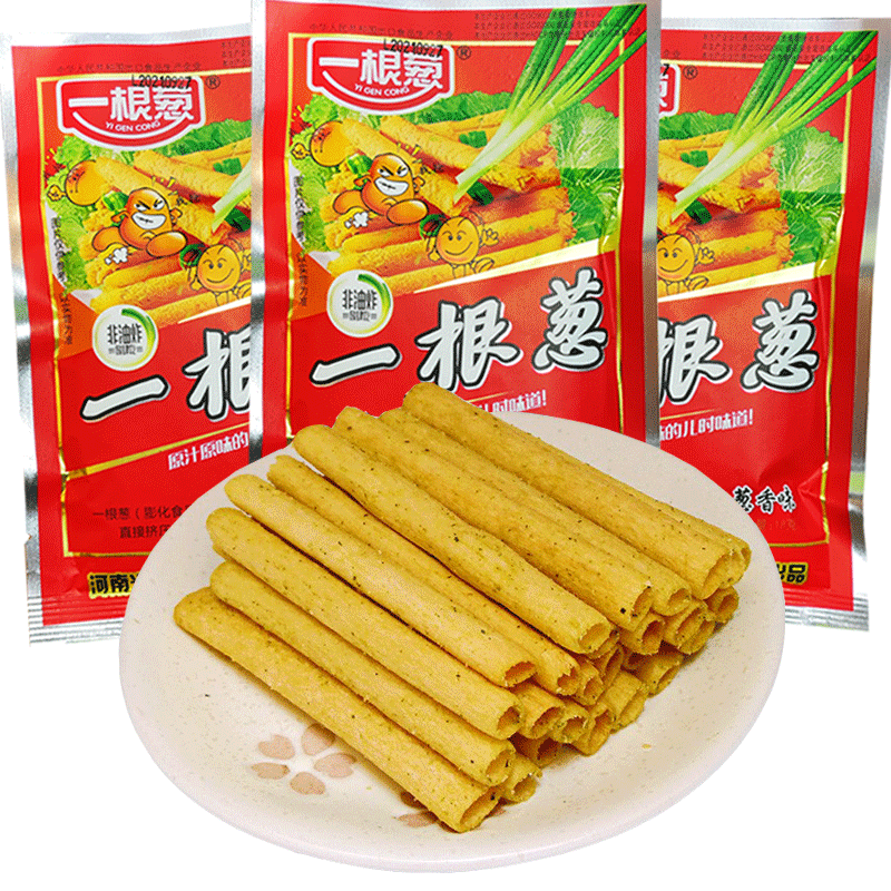 40袋一根葱薯条8090后怀旧爆款