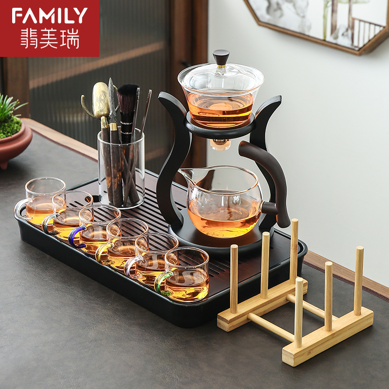 玻璃半全自动茶具套装泡茶神器