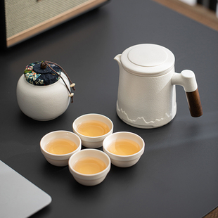 家用便携式 旅行茶具套装 快客杯个人专用随身包户外功夫茶杯泡茶壶