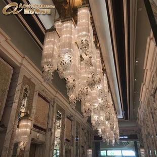 非标工程灯售楼部沙盘灯具水晶创意工程吸顶灯酒店会所大堂灯