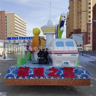 花车彩车巡游花车夜景透光造型主题彩车大型文旅巡游花车