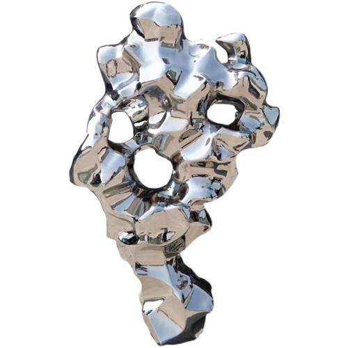 不锈钢雕塑厂家售楼处公园广场人物摆件户外大型不锈钢景观雕塑