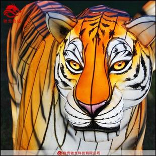 新春彩灯厂家元 宵节灯展制作公司老虎造型花灯制作厂家