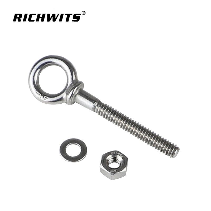 不锈钢316美式G277吊环螺x栓 UNC螺纹吊环螺丝 船用吊环 索具