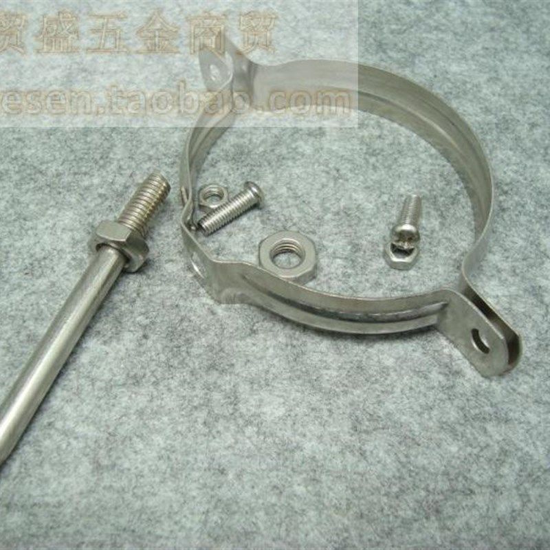 不锈钢管夹c管卡/水管管钉/水管固扣/不喉箍 管箍 卡箍 规格齐全