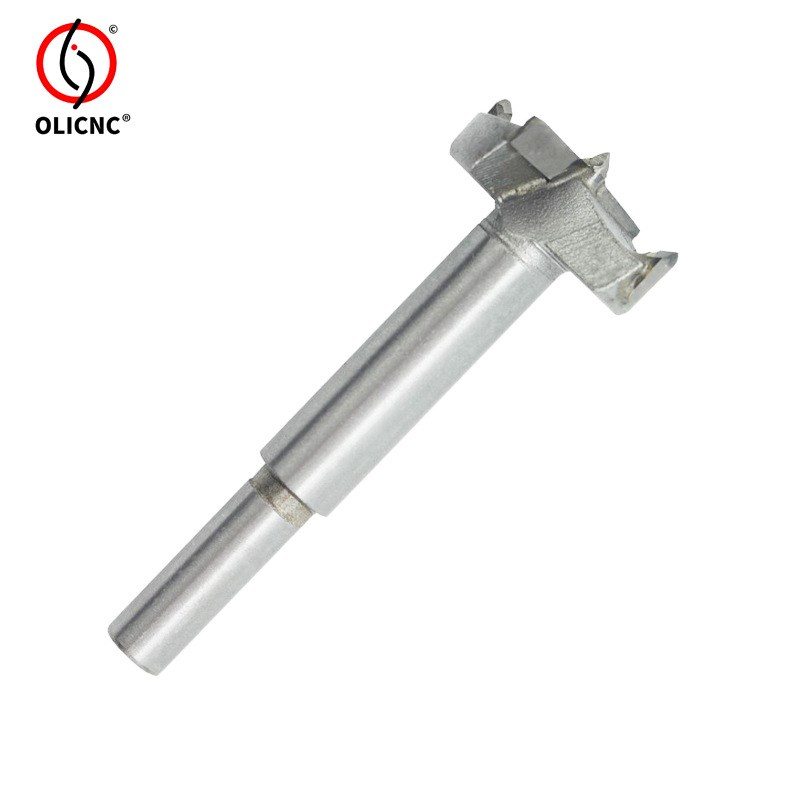 5pcs木工平翼钻圆柄铰链打孔钻头套装15-3K5mm电钻扩孔 木工开孔