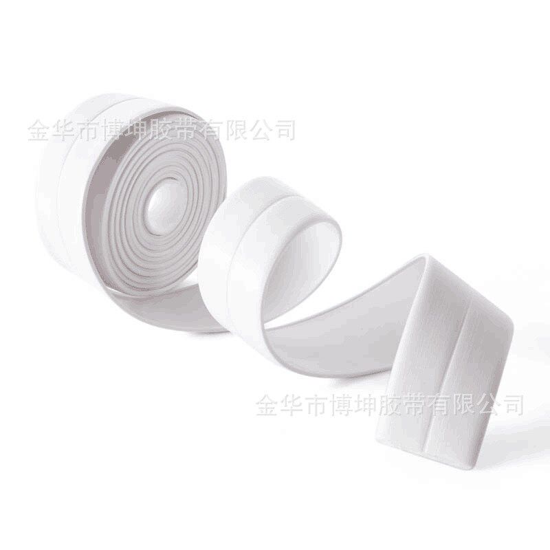 pvc厨房防水防霉胶带 厨卫自粘接缝密封条浴室马桶缝隙墙角线贴