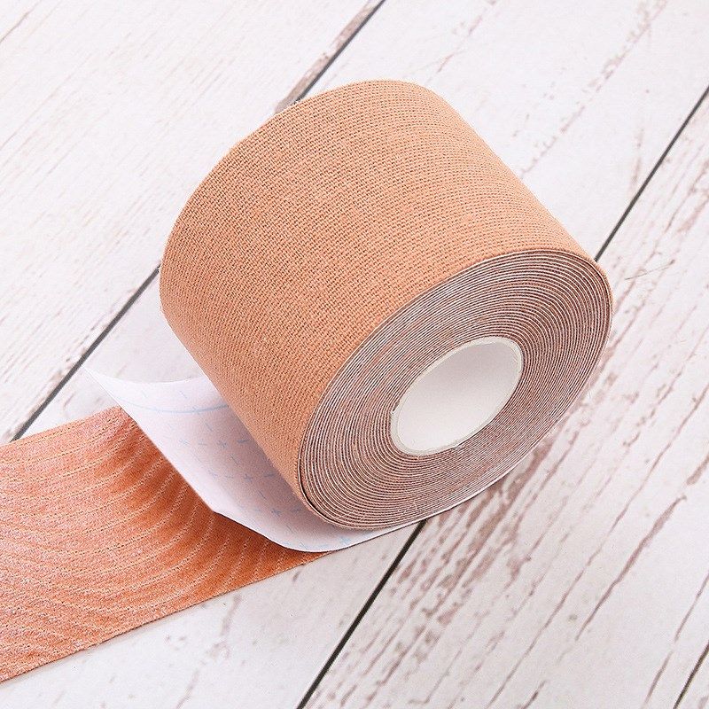 肌肉贴胸贴防下垂提拉聚拢胸部健身跑步运动O护膝绷带护具棉布胶